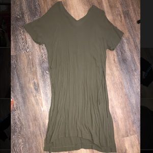 Green Boho dress